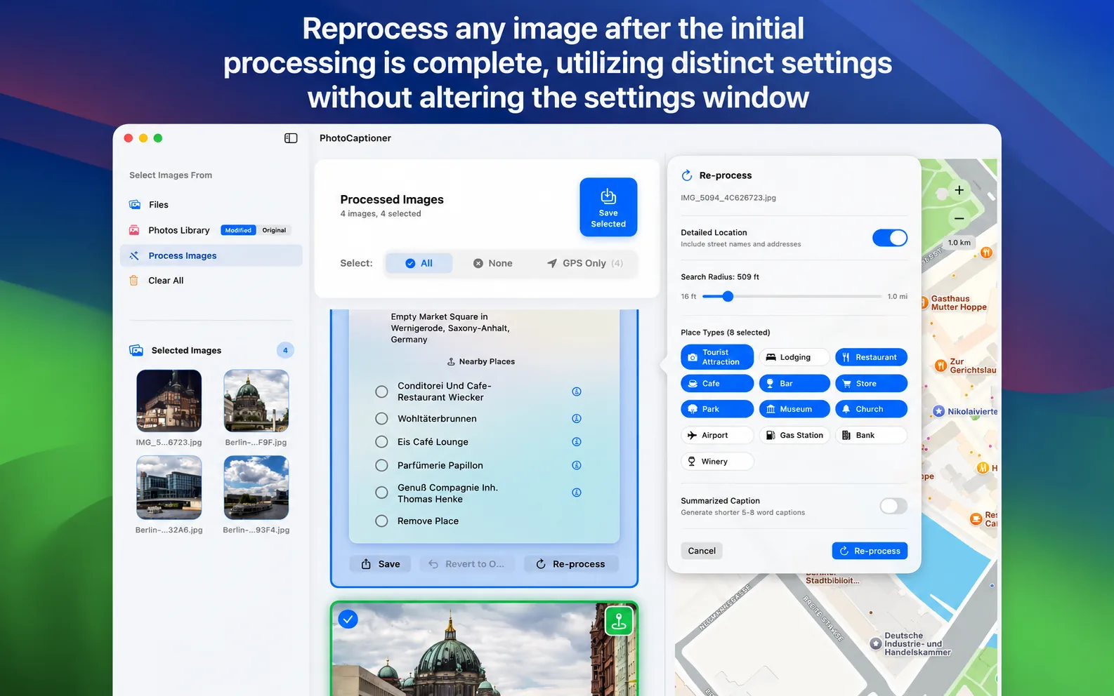 Settings and preferences