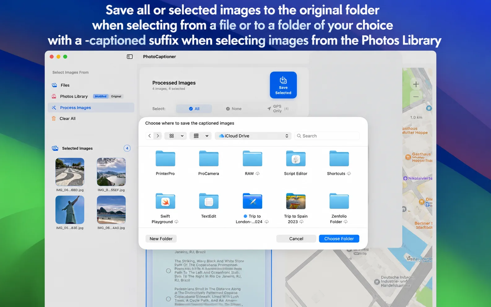 Folder export